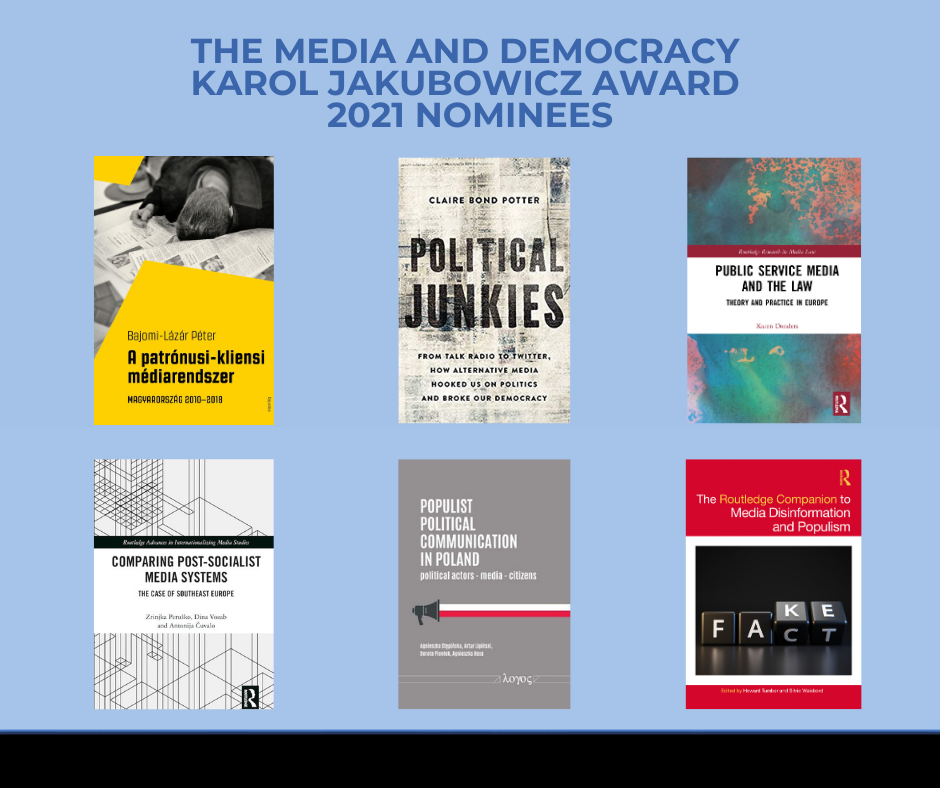 image: The Media and Democracy Karol Jakubowicz Award 2021: Nominees